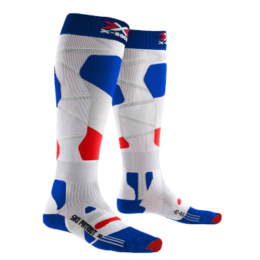 X-Socks Silk Merino 4.0 Lady Gris/Rose Chaussettes de ski femme