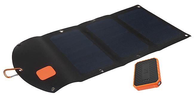 PANNEAU SOLAIRE 21 W + POWER BANK RUGGED 10000 mAH