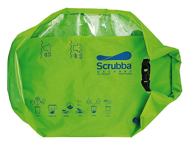 Sac Etanche Lave Linge SCRUBBA Mini de voyage randonnée ultra legere