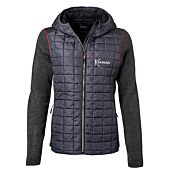 VESTE TRICOTEE HYBRID FEMME