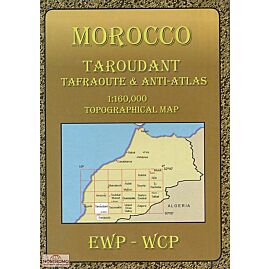 TAROUDANT TRAFRAOUTE ANTI ATLAS MAROC 1 160 000