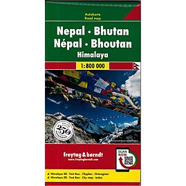 NEPAL BHOUTAN 1 800 000 E FREYTAG