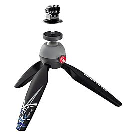 TREPIED POIGNEE PIXI + ADAPTATEUR GOPRO