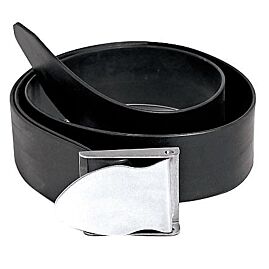 CEINTURE DE PLONGEE CAOUTCHOUC BOUCLE INOX