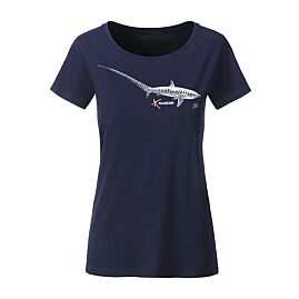 T-SHIRT BIO REQUIN RENARD FEMME