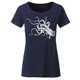 T-SHIRT BIO LES TENTACULES FEMME