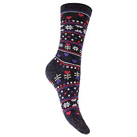 CHAUSSETTES DE VILLE COTON ET SOIE W