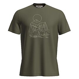 T-SHIRT MC TS MC TECH LITE III SANSET CAMP M