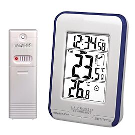 THERMOMETRE WS 6810 BLANC/BLEU