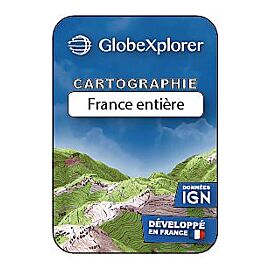 TOPO GLOBEXPLORER IGN 1/25000e PACK FRANCE ENTIERE