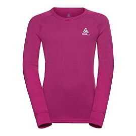 TS ML COL ROND ACTIVE WARM ECO KIDS BL TOP CREW NE