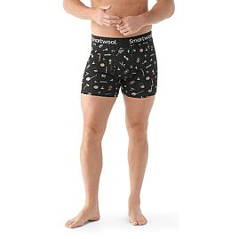 CALECON MEN S MERINO PRINT BOXER BRIEF BOXED