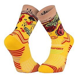 CHAUSSETTES DE TRAIL TRAIL ULTRA NUTRISOCKS PIZZA