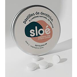 DENTIFRICE SOLIDE EN PASTILLES MENTHE