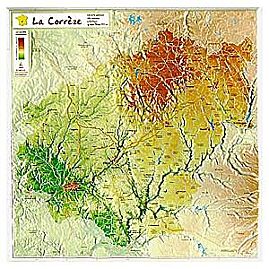 GEORELIEF D19 CORREZE 31X31